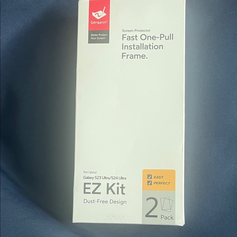 Bersem EZ Kit Screen Protector for Galaxy S23 Ultra